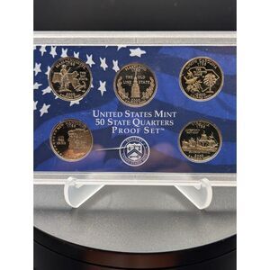 2000 S‑Mint State Quarters Proof Set — No Box/COA